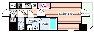 【間取り】 | エスリードレジデンス梅田フロント