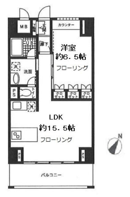 ロジュマン湘南の間取り