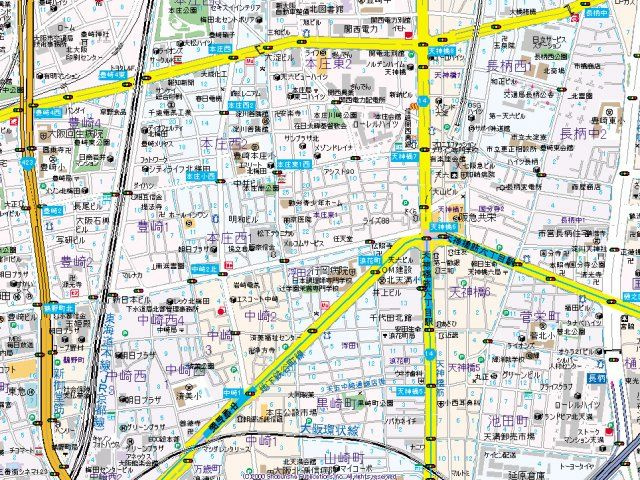 【地図】 | サンクチュアリ北梅田