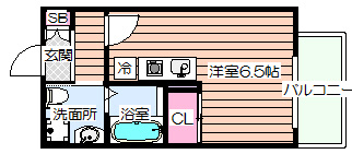【間取り】 | サンクチュアリ北梅田