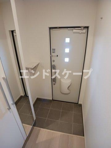 プレッソ高崎Ｄの玄関|高崎、前橋のお部屋探しはエンドスケープまで！お客様の理想お聞かせ下さい♪