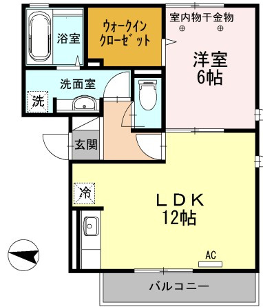 オリオンプラザの間取り