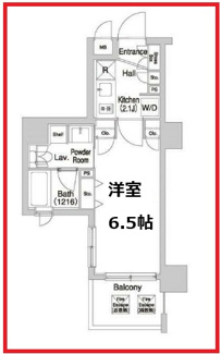 【間取り】 | コンフォリア清澄白河トロワ