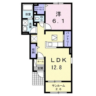 【間取り】 | スターリープレイン　Ａ