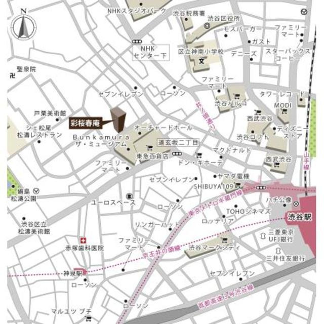 彩桜春庵　（ＩＲＯＨＡ　ＡＮ）の地図