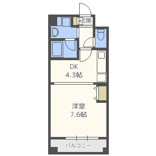 堂島プライマリーワンの間取り|堂島プライマリーワン　間取り