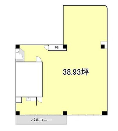栗東市綣４丁目の店舗事務所の間取り