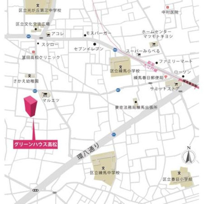 【地図】 | グリーンハウス高松
