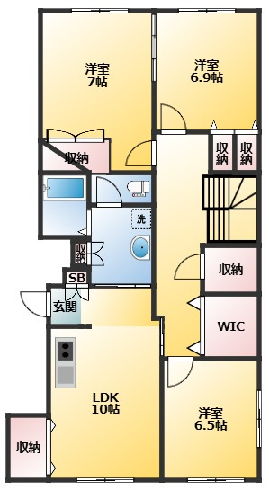 アークビル西新宿の間取り