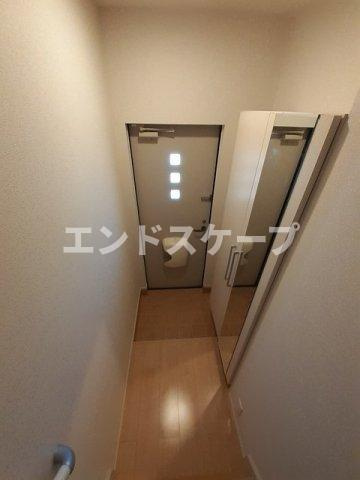 グレイスヒルズＢの玄関|高崎、前橋のお部屋探しはエンドスケープまで！お客様の理想お聞かせ下さい♪