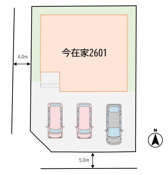 LAVIE今在家2601の区画図