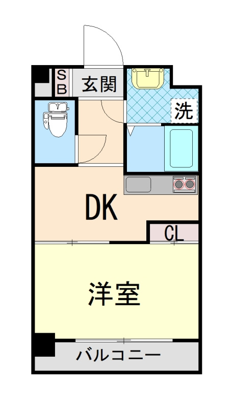 サンフォーレ岡本の間取り