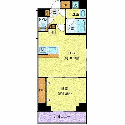 【間取り】 | ジェノヴィア本羽田スカイガーデン