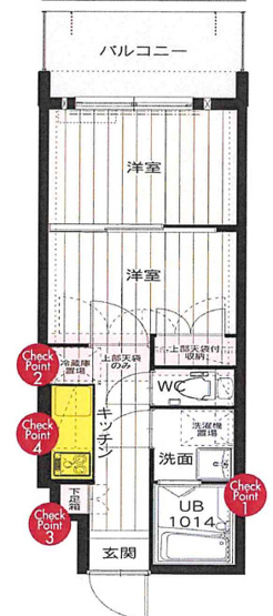 【間取り】 | ORIENT BLD No87 マリアージュステーション