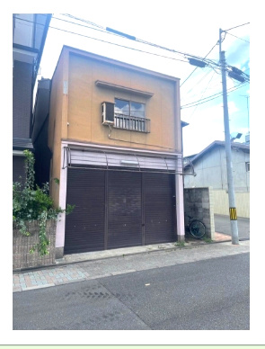 下竪町　店舗事務所の外観
