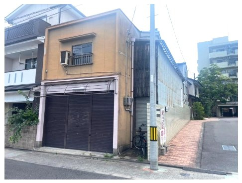 下竪町　店舗事務所の外観