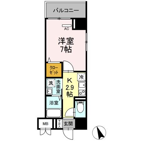 サンジョイアノースの間取り