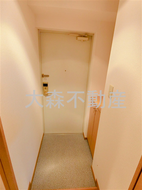 陽光大森マンションの玄関