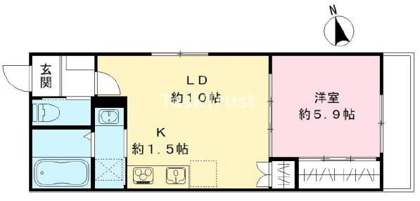 【間取り】 | ユアメゾン　プリーモ