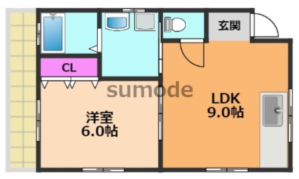 【間取り】 | 深沢ハイムB棟