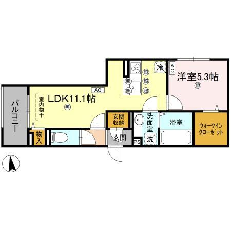 【間取り】 | ギムレットA