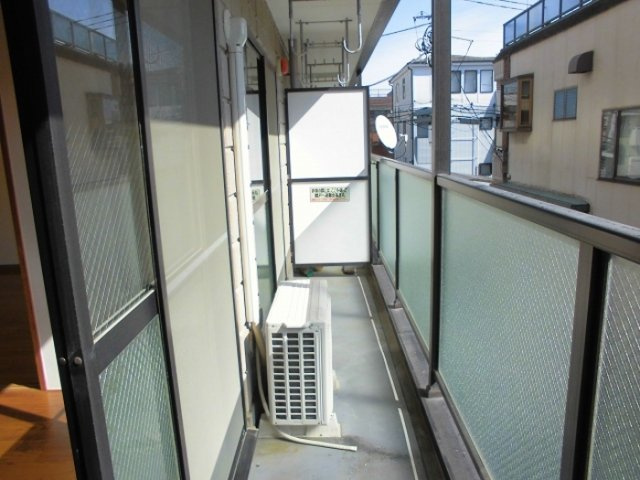 シティパル瑞江のバルコニー