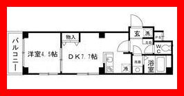 【間取り】 | ラ・フォート東日暮里