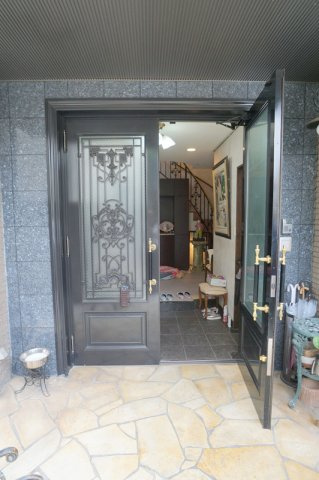 常盤台２　戸建の玄関|メイン玄関