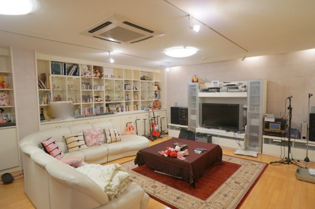 常盤台２　戸建の洋室|地下洋室