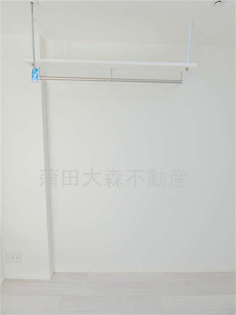 COCOCUBE矢口渡の収納|収納　オープンクローゼット