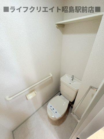 昭島市宮沢町２丁目の賃貸マンションのトイレ