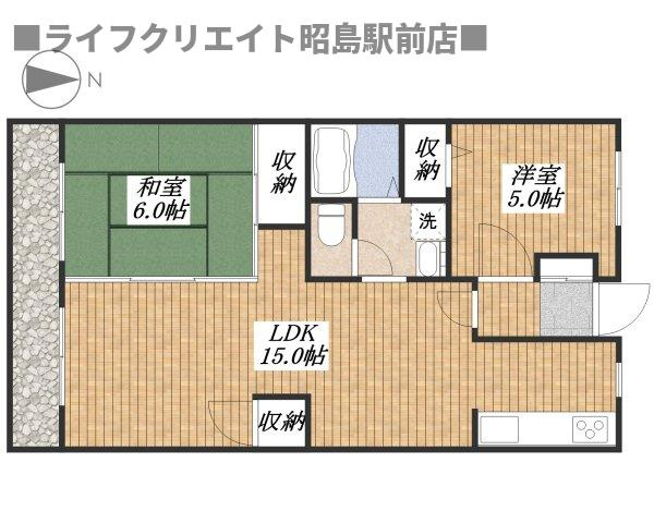 昭島市宮沢町２丁目の賃貸マンション