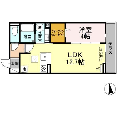 セレスティア東葛西Ⅱの間取り