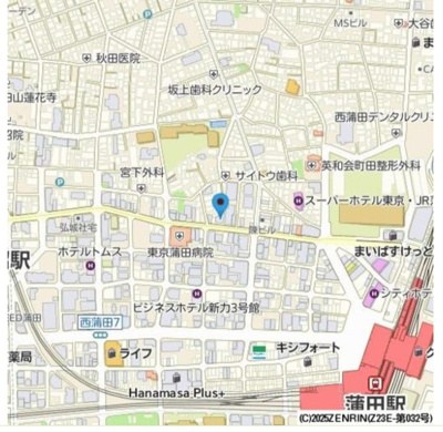 【地図】 | ドゥーエ蒲田