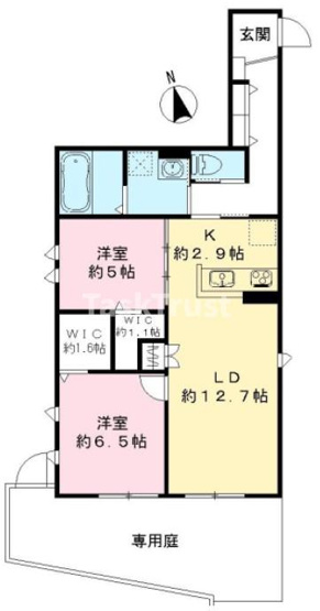 【間取り】 | ユアメゾン　プリーモ