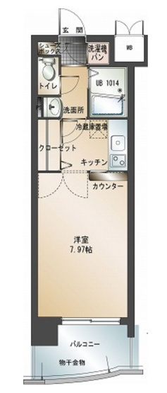 【間取り】 | エンクレスト大博通り