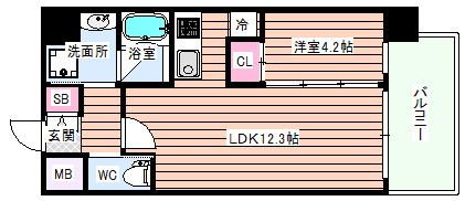 【間取り】 | プレジオ西中島ASIAN