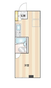 目黒区目黒１丁目の賃貸マンションの間取り