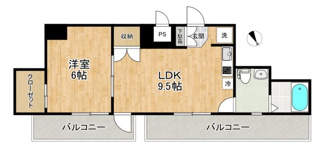 【間取り】 | メゾンドカムリ