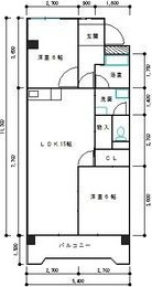 コーポナリタの間取り