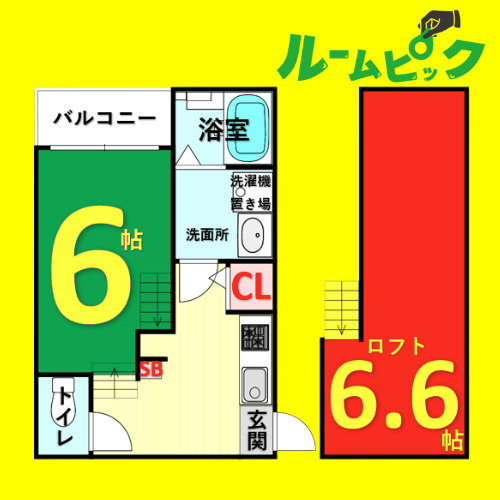 オークラレジデンス栄生　名古屋市賃貸　仲介手数料無料の間取り
