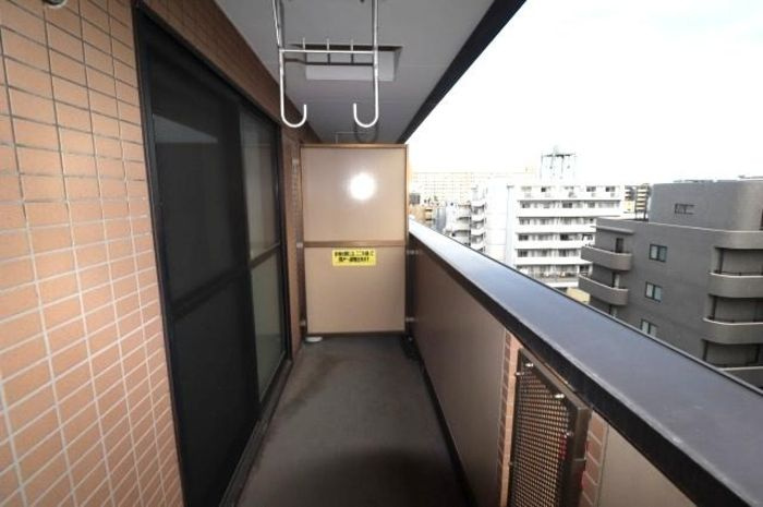 ハイネスモリタのバルコニー