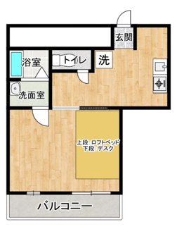 【間取り】 | メゾンドカムリ