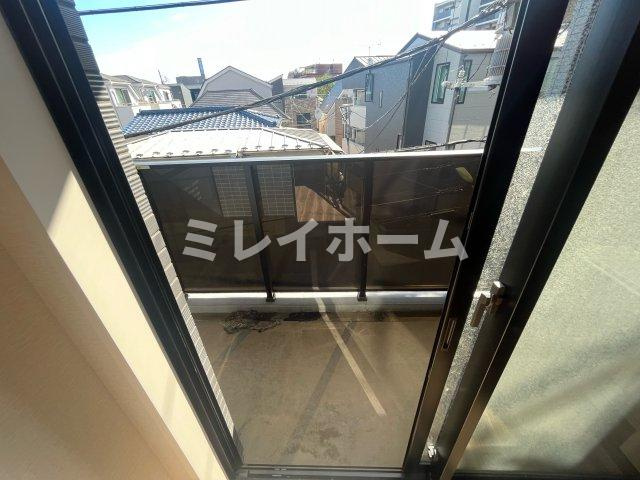 REALIZE蒲田Ⅱのバルコニー