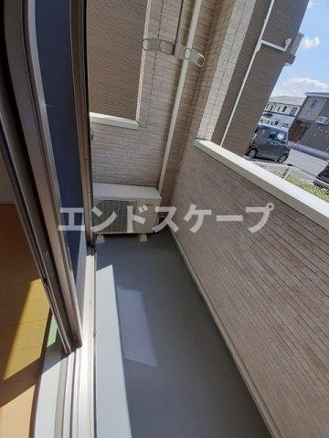 ルミナスローズのバルコニー|高崎、前橋のお部屋探しはエンドスケープまで！お客様の理想お聞かせ下さい♪