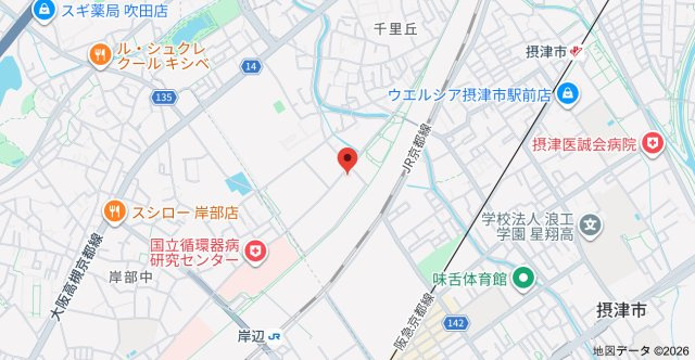 ローレルスクエア健都ザ・レジデンス Fourth stageの地図