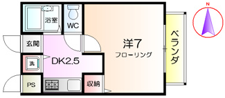 【間取り】 | フジパレス南田出井