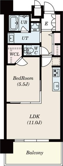 S-RESIDENCE本郷Ⅱの間取り