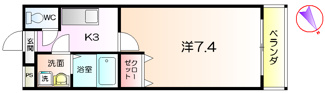 【間取り】 | フジパレス愛泉