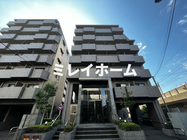 ルーブル仲六郷弐番館の外観パース